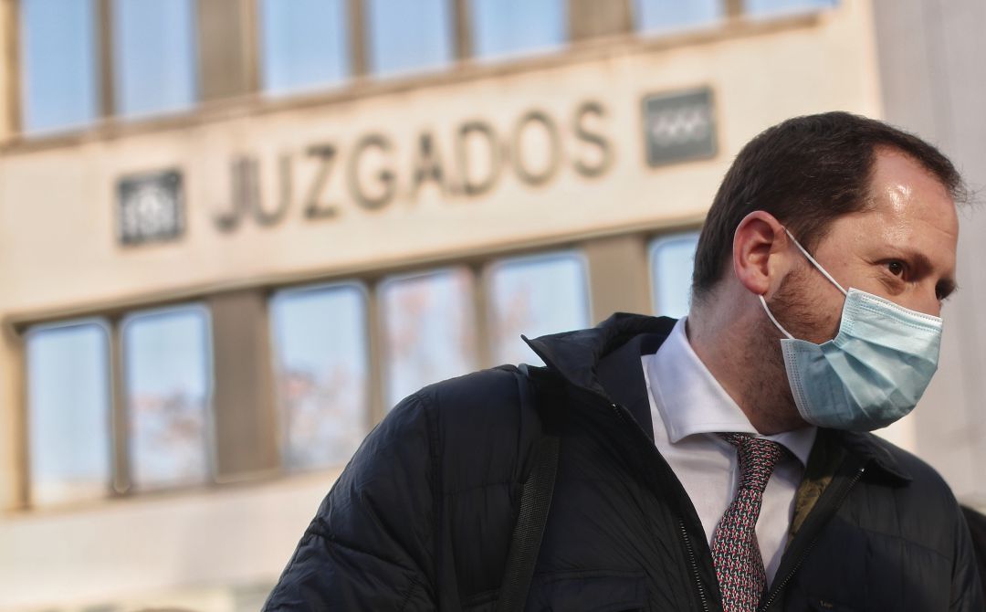 Gorka Velle Bergado, abogado de Unidas Podemos. Gorka Velle Bergado, abogado de Unidas Podemos.