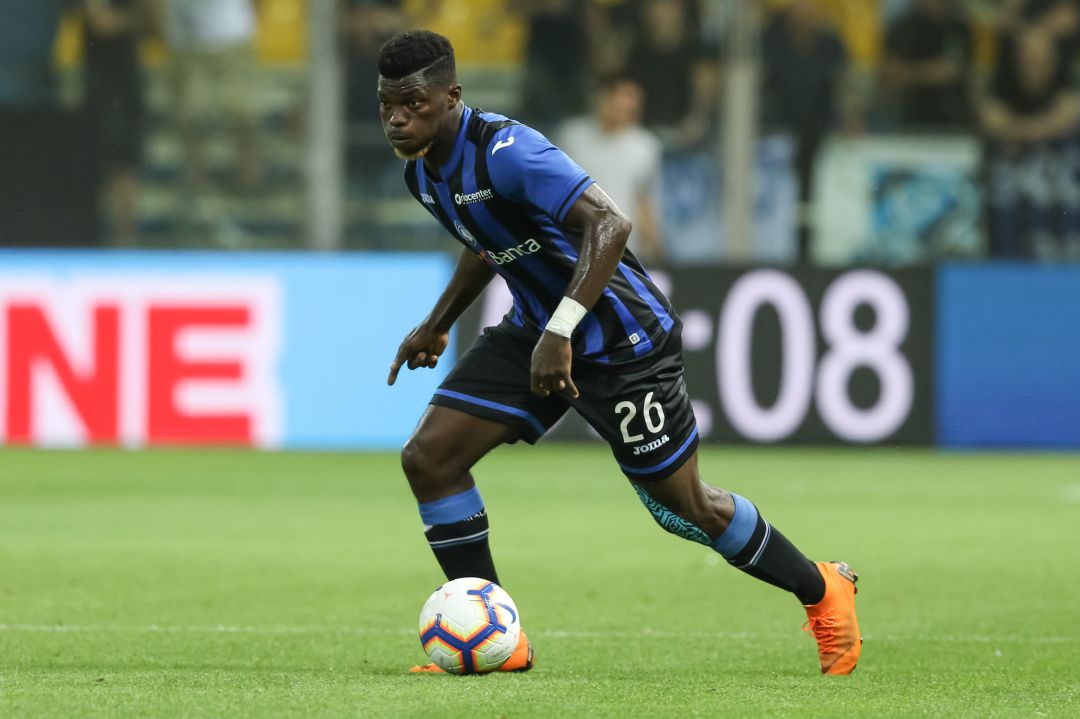 Willy Ta Bi, en un partido con la Atalanta U19 Willy Ta Bi, en un partido con la Atalanta U19