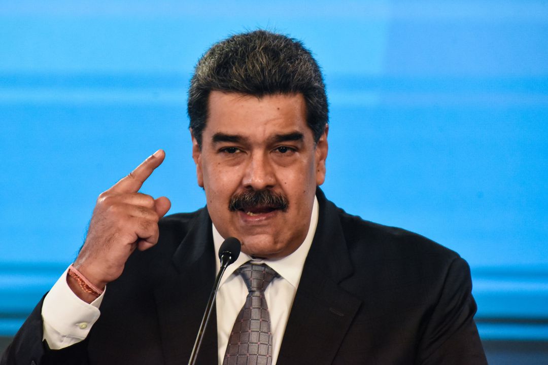 El presidente de Venezuela, Nicolás Maduro El presidente de Venezuela, Nicolás Maduro