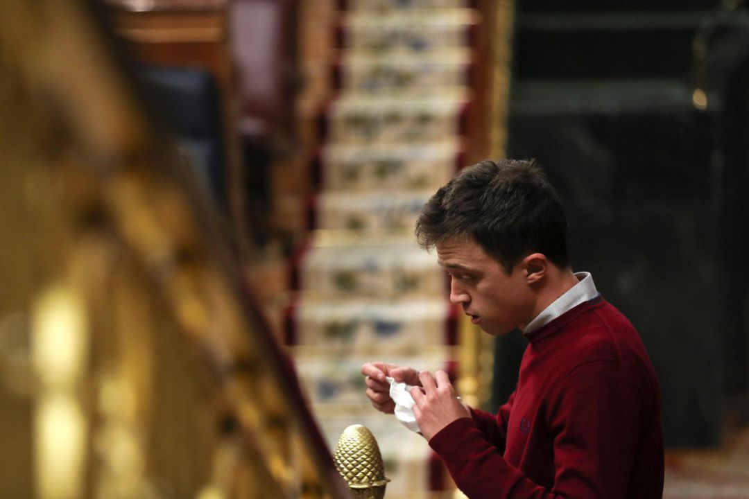 El líder de Más País, Íñigo Errejón. El líder de Más País, Íñigo Errejón.