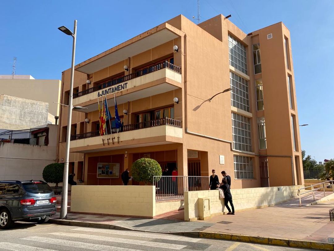 Actuales dependencias del Ayuntamiento de El Campello. Actuales dependencias del Ayuntamiento de El Campello.
