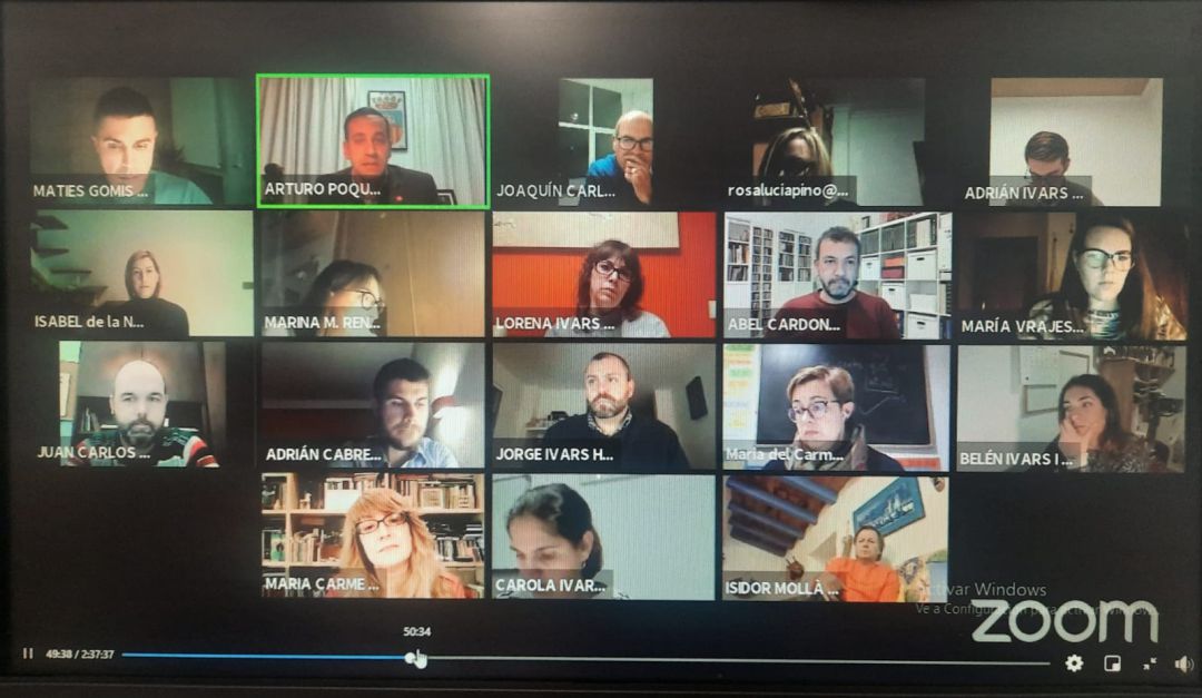 Pleno telemático del mes de febrero en Benissa. Pleno telemático del mes de febrero en Benissa.