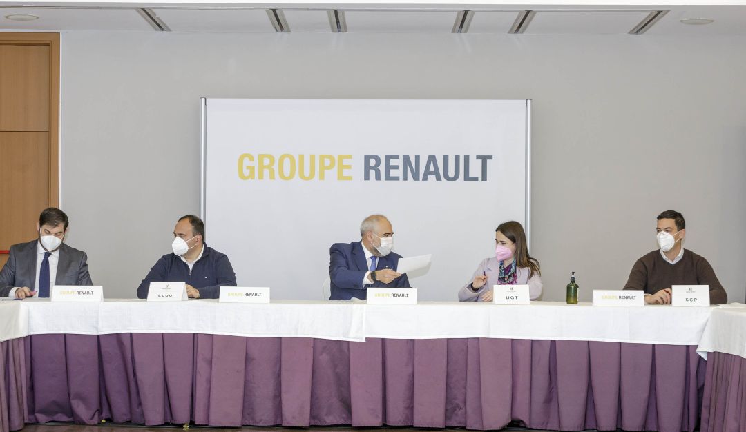 Firma del acuerdo del convenio colectivo en Renault Firma del acuerdo del convenio colectivo en Renault