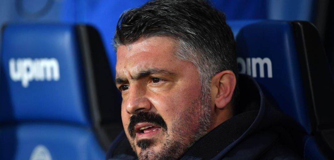 Gennaro Gattuso, durante el partido ante el Granada Gennaro Gattuso, durante el partido ante el Granada