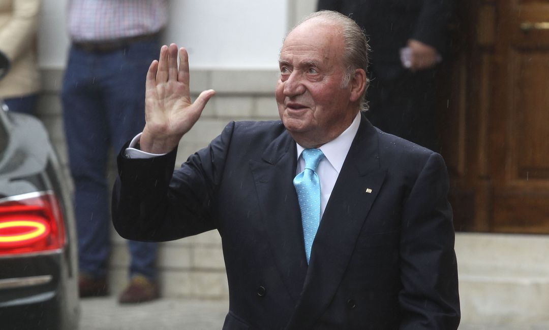 El rey emérito, Juan Carlos I. El rey emérito, Juan Carlos I.