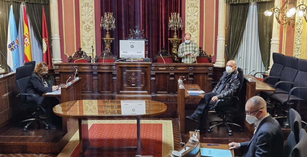De izquierda a derecha: Flora Moure, Gonzalo Jácome, Armando Ojea y Telmo Ucha De izquierda a derecha: Flora Moure, Gonzalo Jácome, Armando Ojea y Telmo Ucha