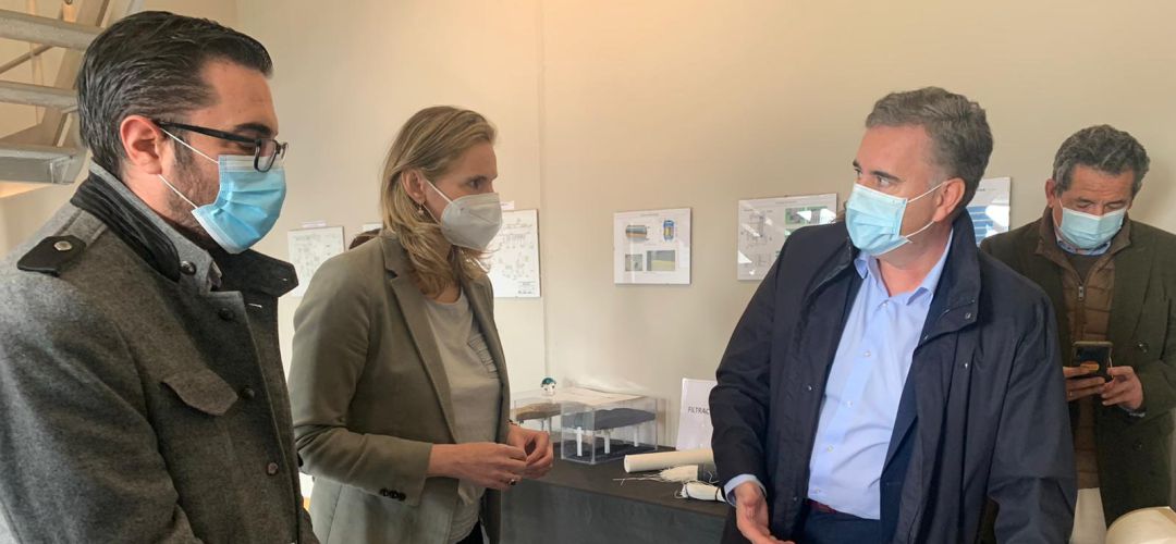 El alcalde de Pinto, Diego Ortiz, y la consejera de Medio Ambiente de la Comunidad de Madrid, Paloma Martín, han visitado la EDAR Arroyo Culebro El alcalde de Pinto, Diego Ortiz, y la consejera de Medio Ambiente de la Comunidad de Madrid, Paloma Martín, han visitado la EDAR Arroyo Culebro