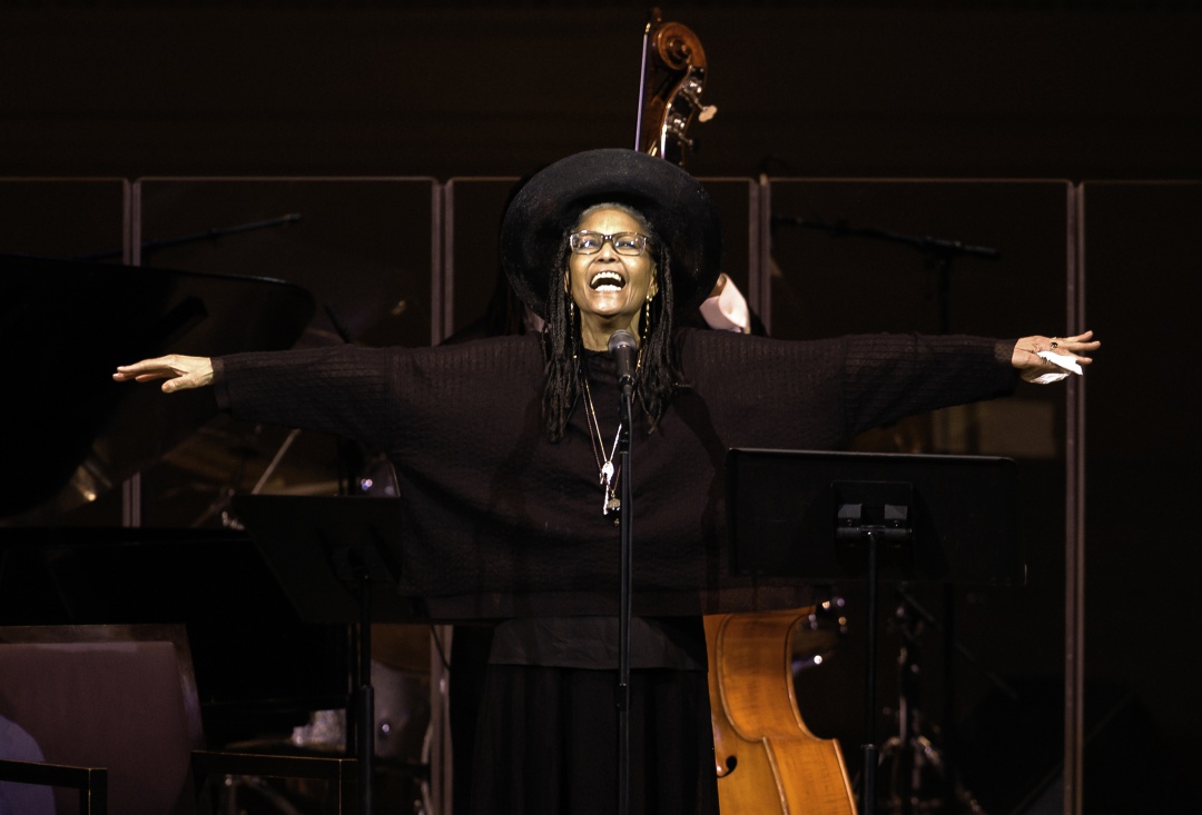 Abbey Lincoln durante un concierto en Nueva York en 2004 Abbey Lincoln durante un concierto en Nueva York en 2004