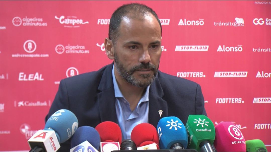 Salva Ballesta en una comparecencia. Salva Ballesta en una comparecencia.