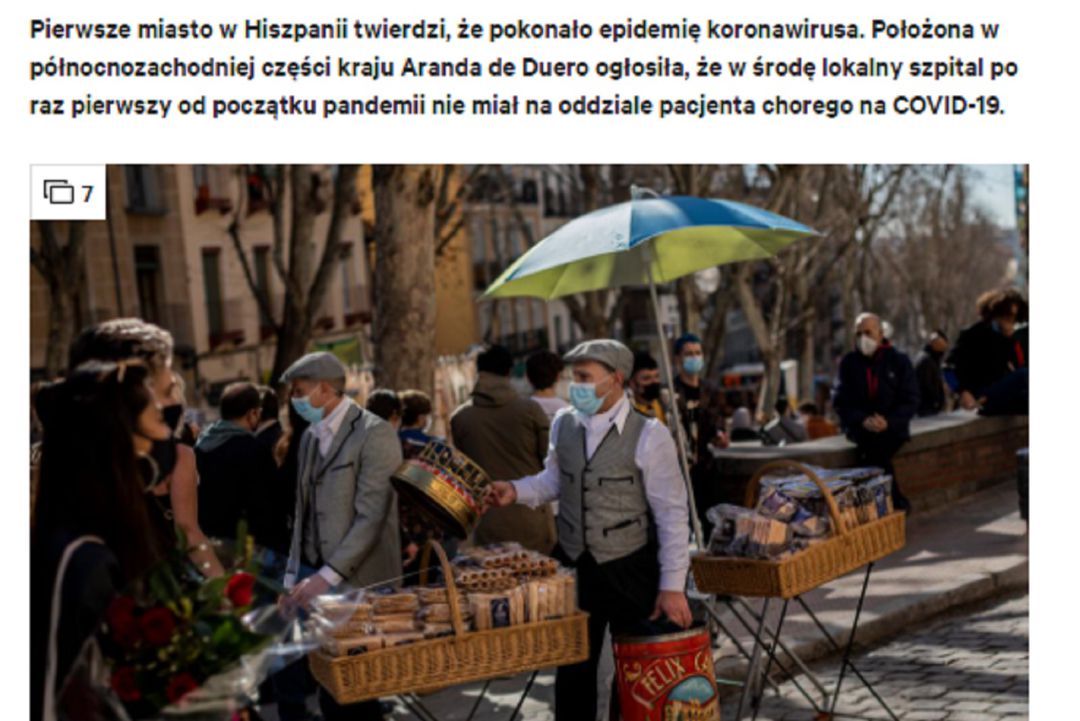 La curiosa foto con la que ha ilustrado el diario polaco la noticia de Aranda La curiosa foto con la que ha ilustrado el diario polaco la noticia de Aranda