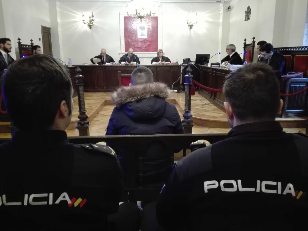 El acusado durante el juicio en la Audiencia Provincial el 30 de enero de 2020 El acusado durante el juicio en la Audiencia Provincial el 30 de enero de 2020