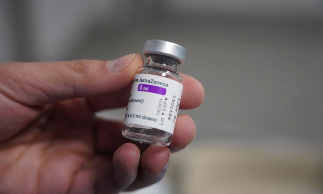 La vacuna de AstraZeneca. La vacuna de AstraZeneca.