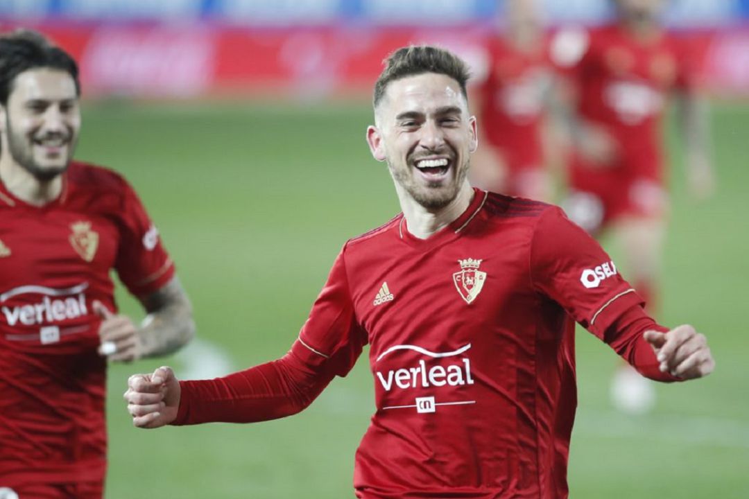 Barja celebrando su primer gol en primera para la victoria en Mendizorroza Barja celebrando su primer gol en primera para la victoria en Mendizorroza