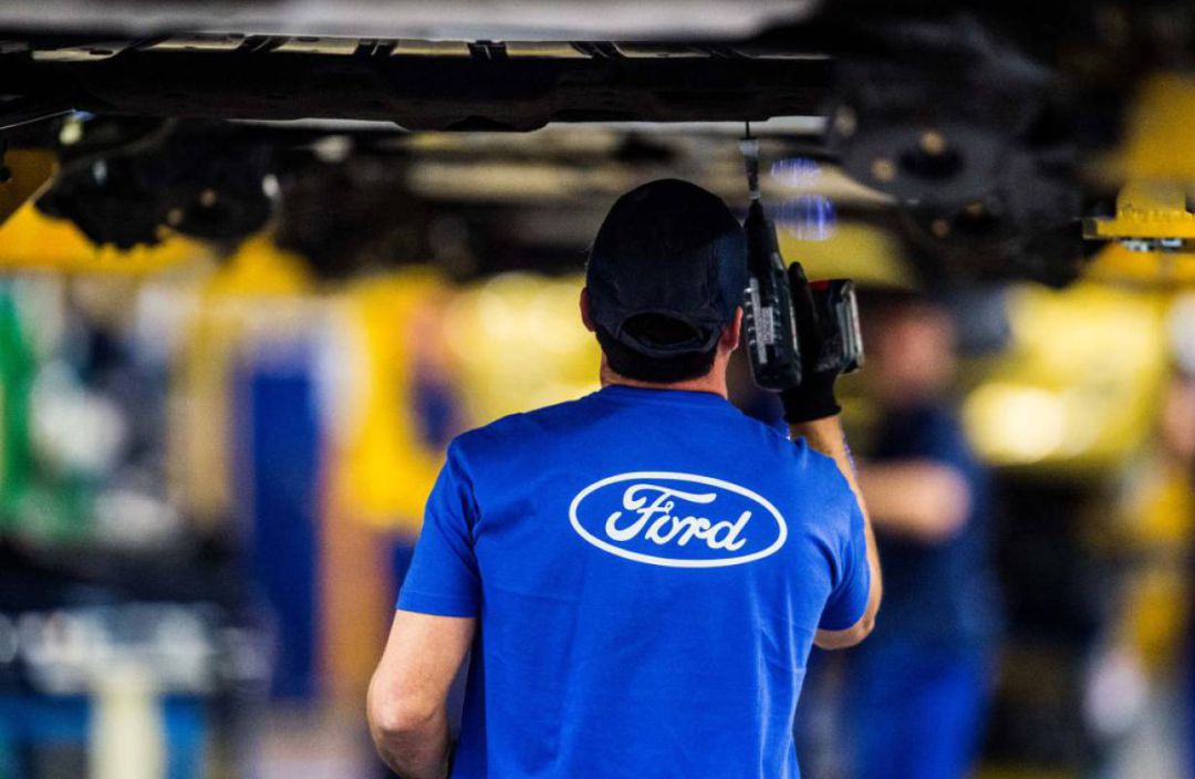 Una imagen de archivo de una planta de Ford Una imagen de archivo de una planta de Ford