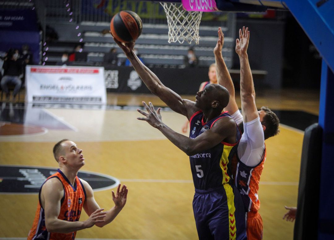 Imagen del partido entre Morabanc Andorra y Valencia Basket Imagen del partido entre Morabanc Andorra y Valencia Basket
