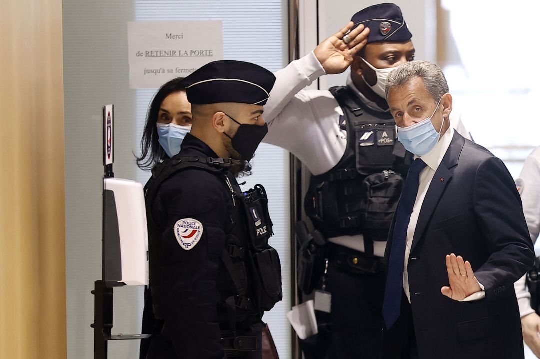 El expresidente Nicolas Sarkozy. El expresidente Nicolas Sarkozy.
