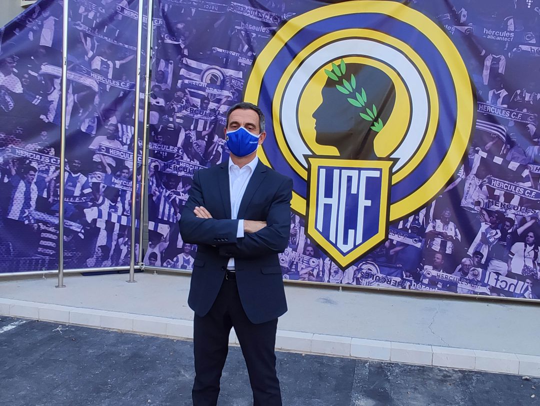 Carmelo del Pozo, director deportivo del Hércules Carmelo del Pozo, director deportivo del Hércules