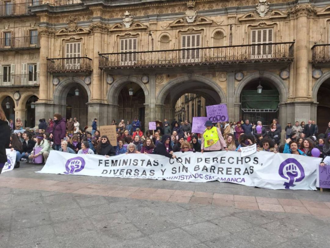Imagen de la manifestación del 8M del pasado 8 de marzo de 2020 Imagen de la manifestación del 8M del pasado 8 de marzo de 2020