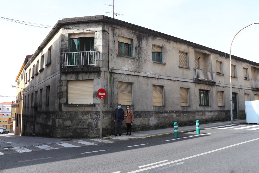 Edificio que albergará la nueva escuela infantil de A Guarda. Edificio que albergará la nueva escuela infantil de A Guarda.