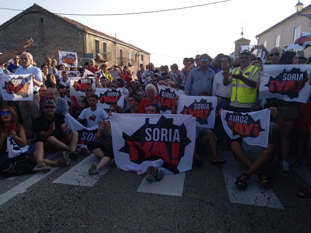 Manifestación de Soria Ya. Manifestación de Soria Ya.