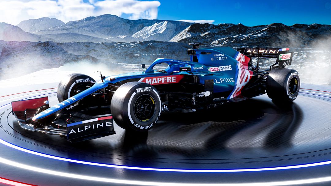 Así es el A521 de Alpine que pilotará Fernando Alonso en su regreso a la Formula 1 Así es el A521 de Alpine que pilotará Fernando Alonso en su regreso a la Formula 1