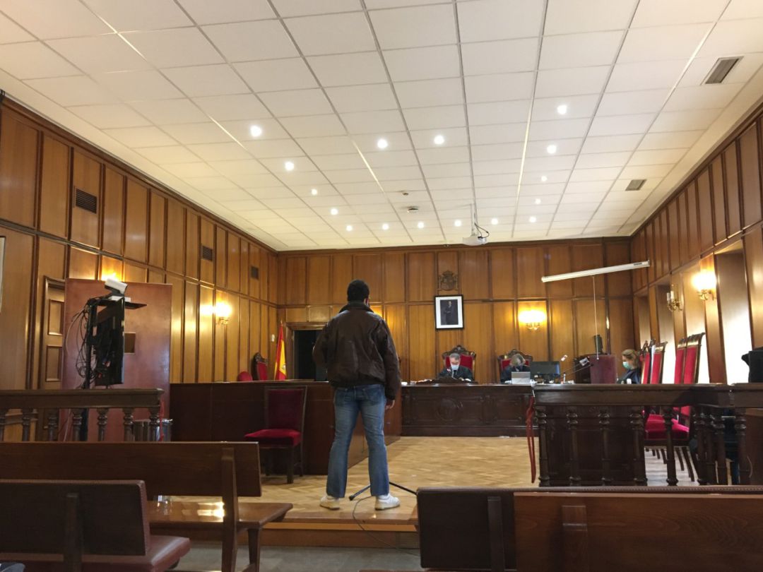 El acusado de intento de homicidio en Villarrobledo declarando en la Audiencia Provincial de Albacete. El acusado de intento de homicidio en Villarrobledo declarando en la Audiencia Provincial de Albacete.
