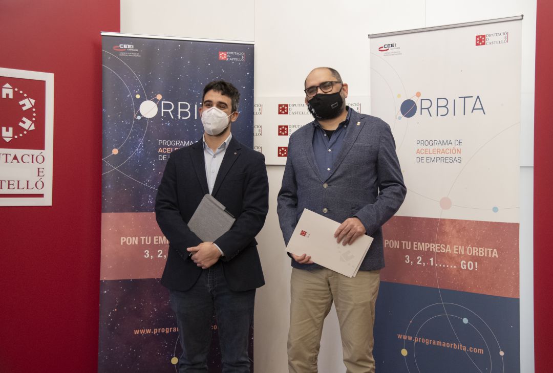 El diputado delegado de Promoción Económica en la provincia de Castelló, Pau Ferrando y el presidente de CEEI Castellón, Alfredo Cebrián. El diputado delegado de Promoción Económica en la provincia de Castelló, Pau Ferrando y el presidente de CEEI Castellón, Alfredo Cebrián.