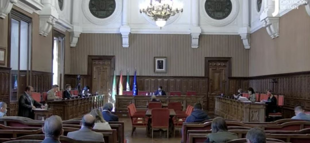 Pleno ordinario de la Diputación Provincial de Jaén en el mes de marzo. Pleno ordinario de la Diputación Provincial de Jaén en el mes de marzo.