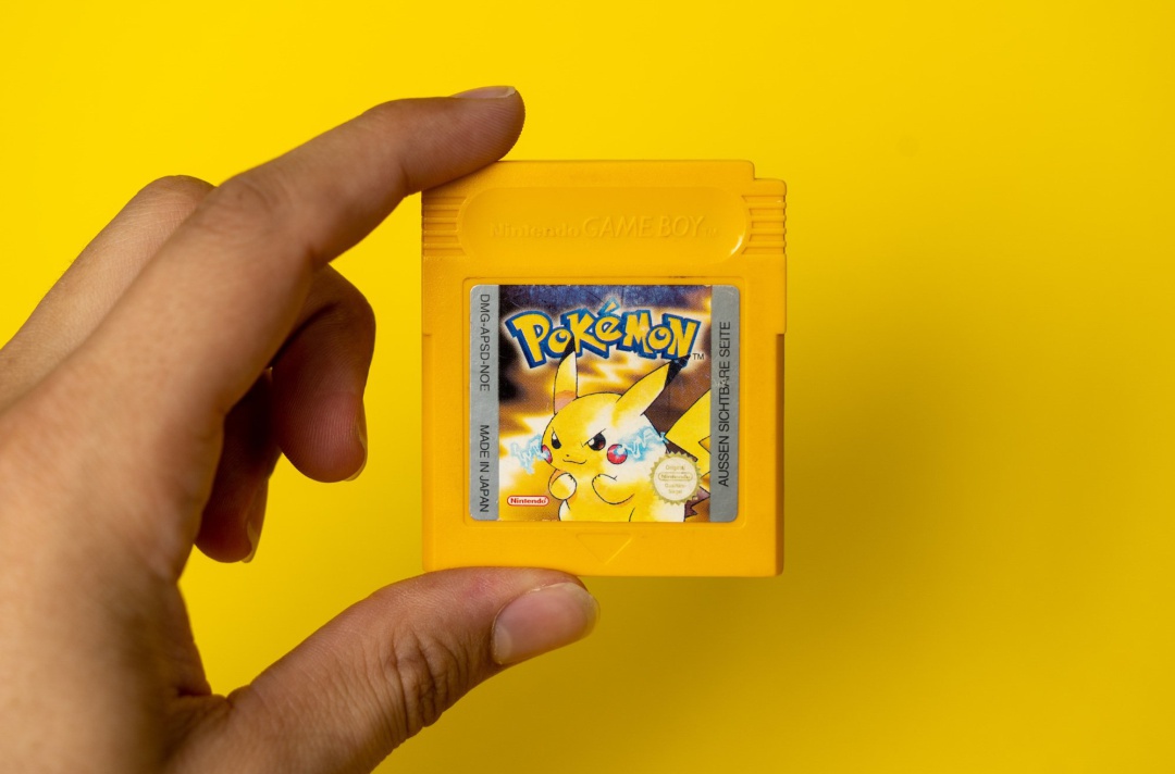 Pokémon Amarillo, para GameBoy.
Pokémon Amarillo, para GameBoy.