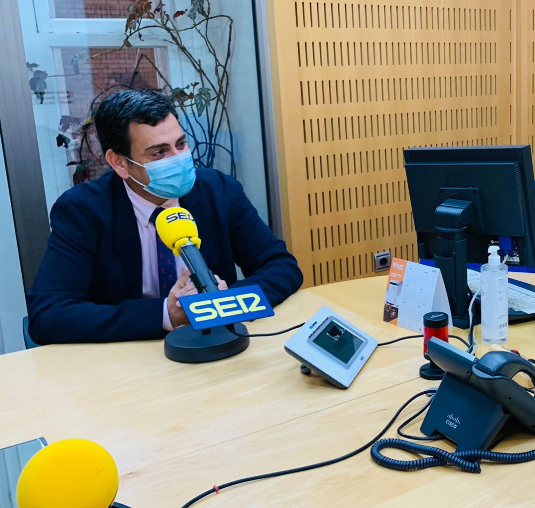 El consejero de Fomento en el programa La Ventana El consejero de Fomento en el programa La Ventana