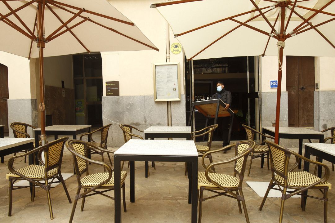 Muntatge d'una terrassa Muntatge d'una terrassa