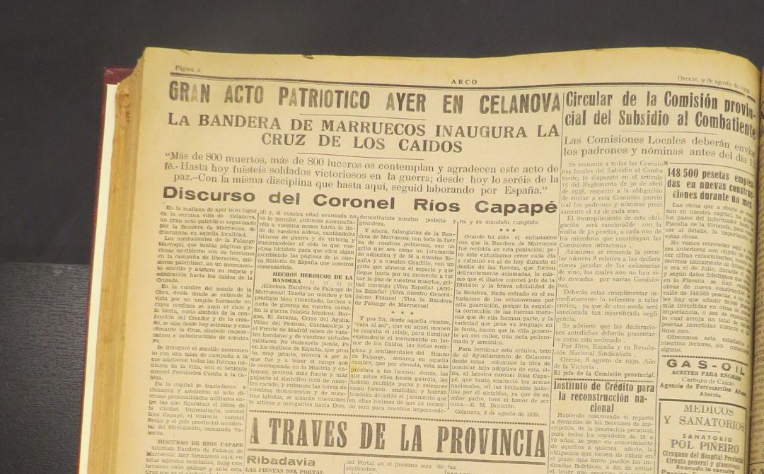 El comité ha documentado el carácter laudatorio a los militares que lucharon por la dictadura El comité ha documentado el carácter laudatorio a los militares que lucharon por la dictadura
