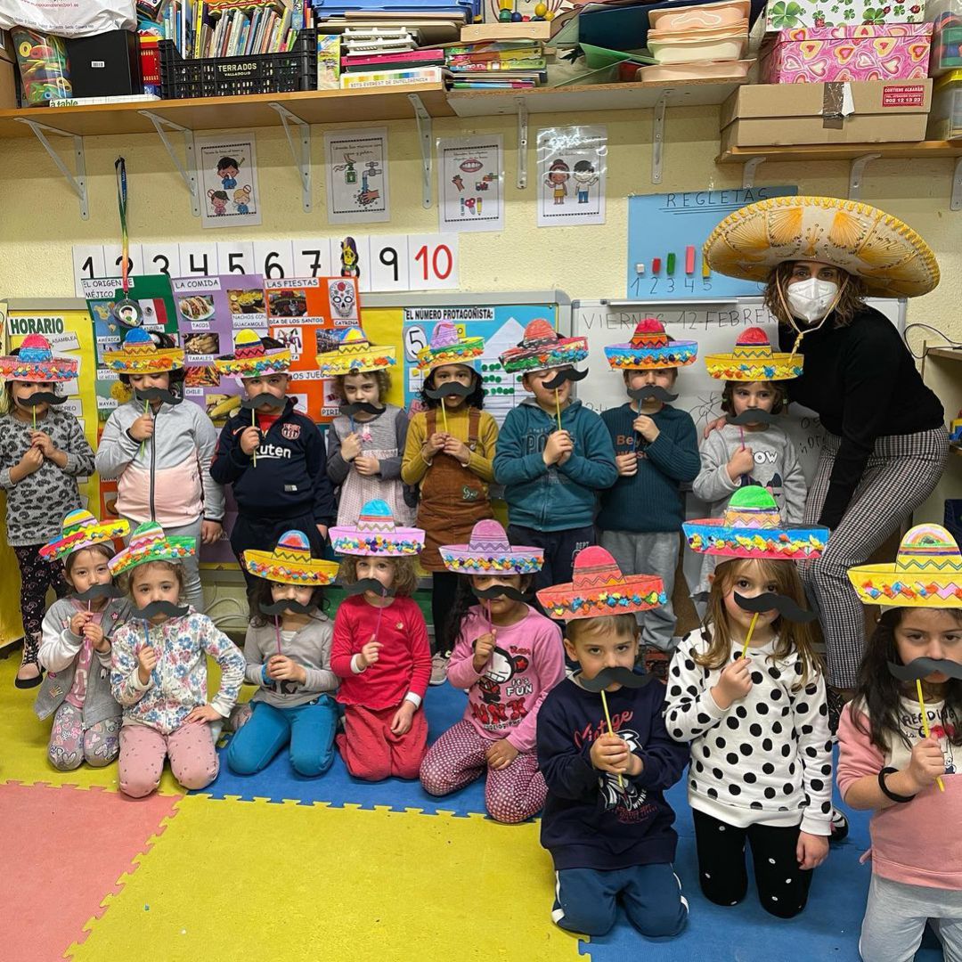 Carnaval 2021 en un colegio de Segovia Carnaval 2021 en un colegio de Segovia