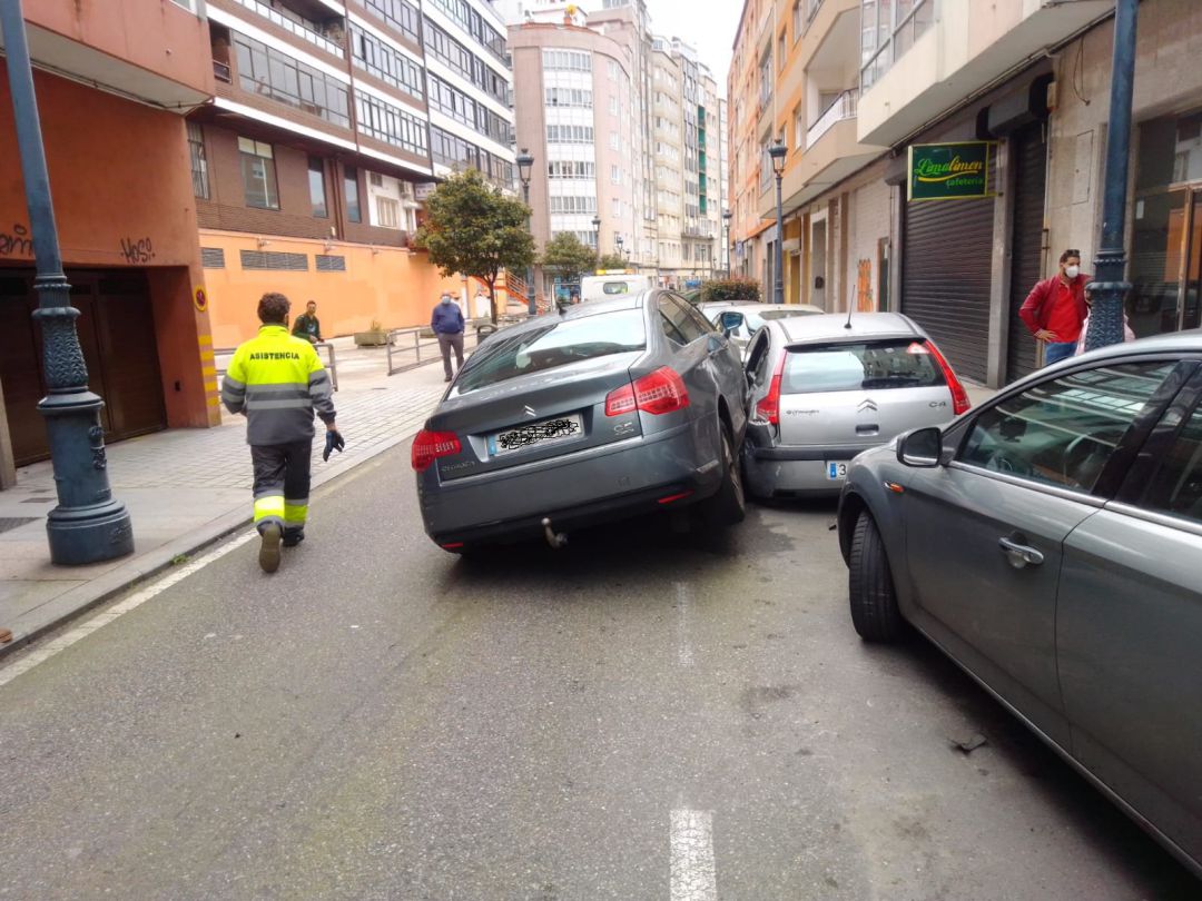 Accidente en Menéndez Pelayo Accidente en Menéndez Pelayo