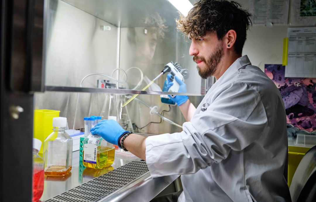 Uno de los investigadores del avance Uno de los investigadores del avance