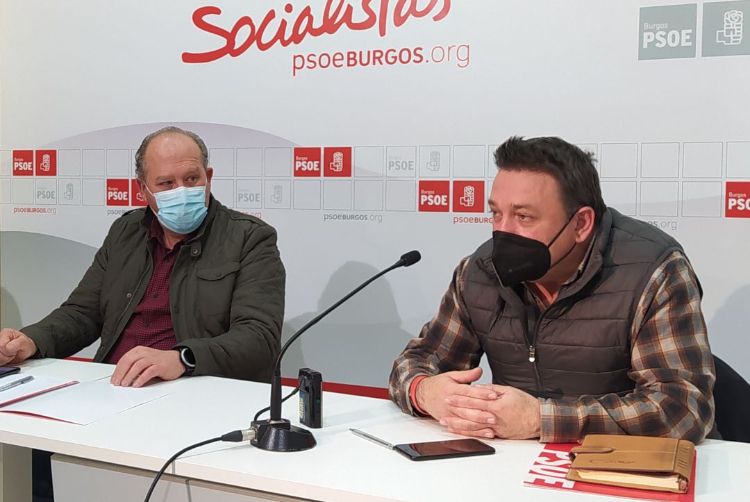 Los secretarios provinciales de UGT, Pablo Fraile (dcha) y de CCOO, Angel Citores Los secretarios provinciales de UGT, Pablo Fraile (dcha) y de CCOO, Angel Citores