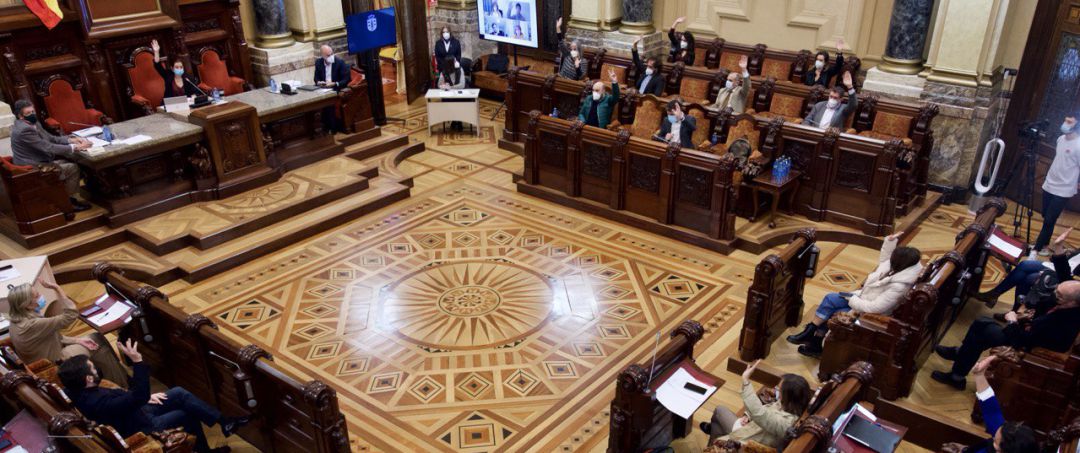 Pleno de A Coruña Pleno de A Coruña
