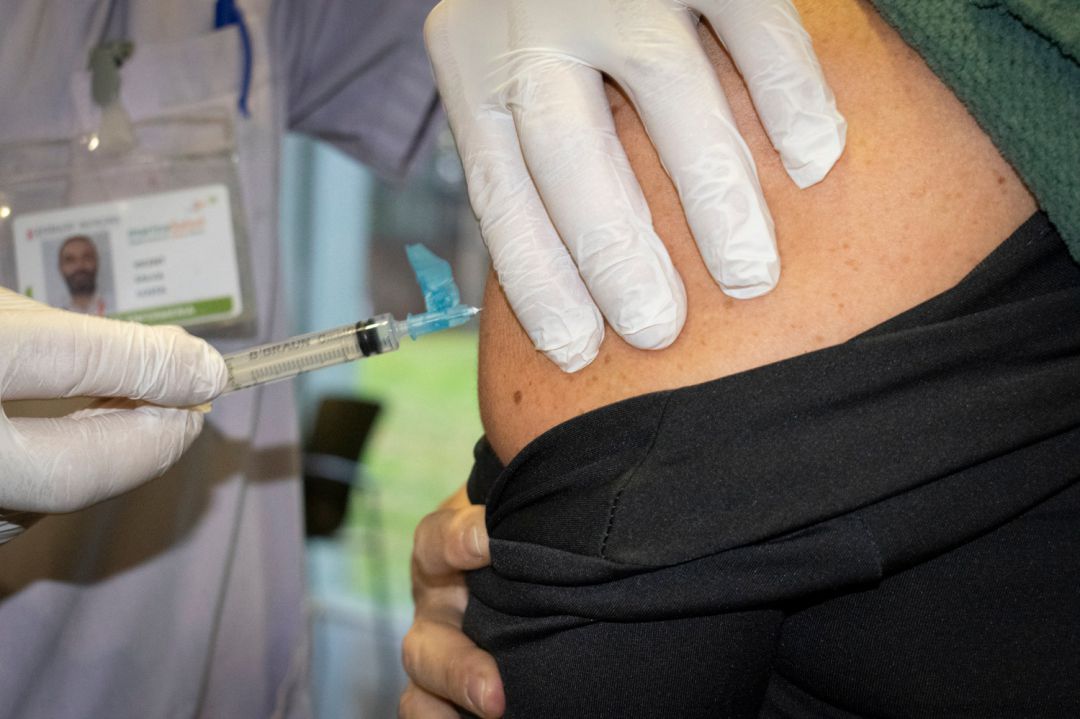 Vacunación entre el personal sanitario del departamento de Salud de Dénia. Vacunación entre el personal sanitario del departamento de Salud de Dénia.