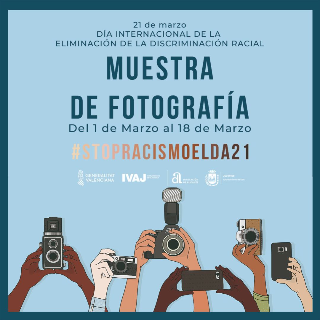 Muestra de fotografía contra el racismo en Elda Muestra de fotografía contra el racismo en Elda