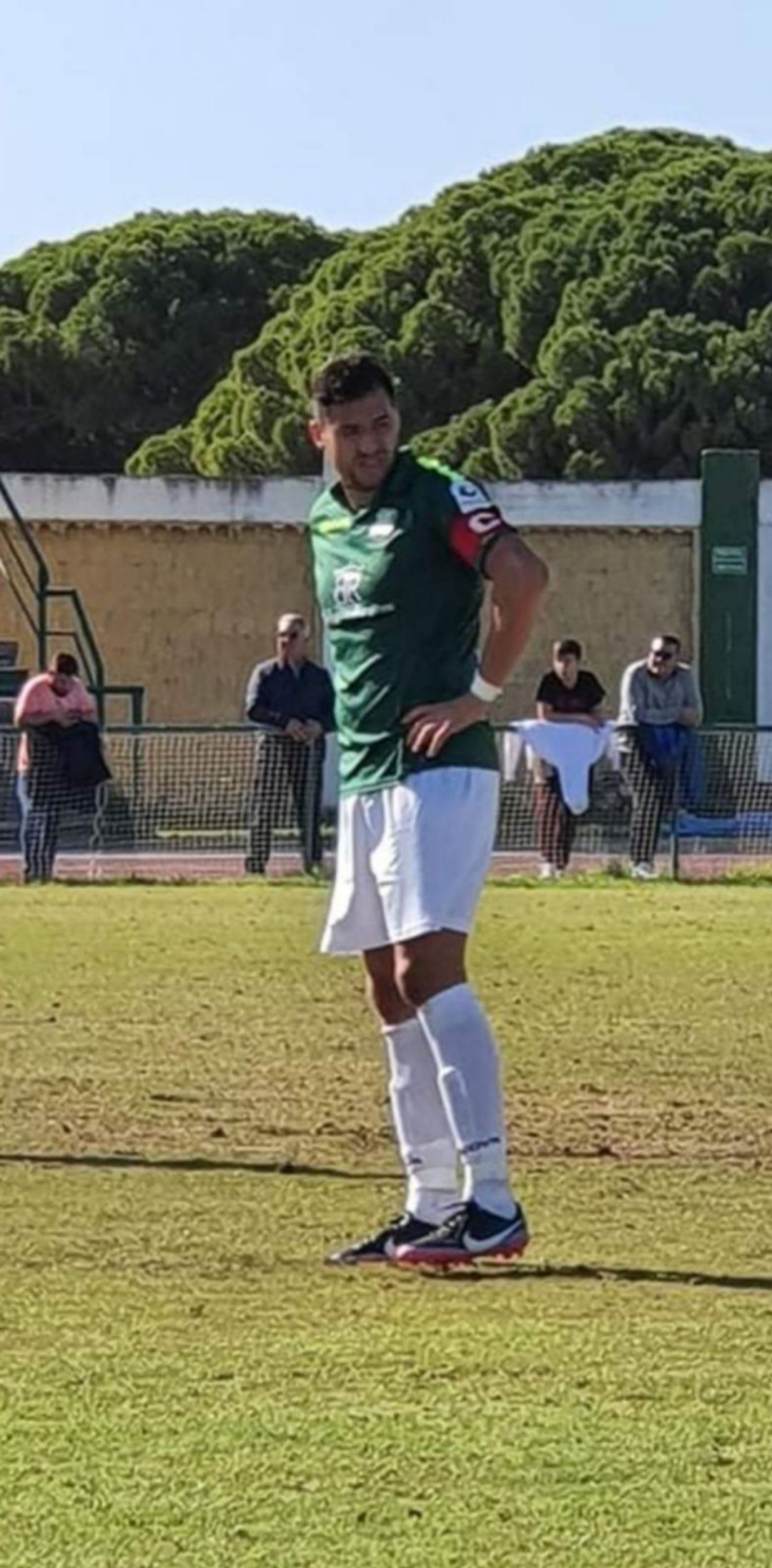Luis Lara durante un partido esta temporada Luis Lara durante un partido esta temporada