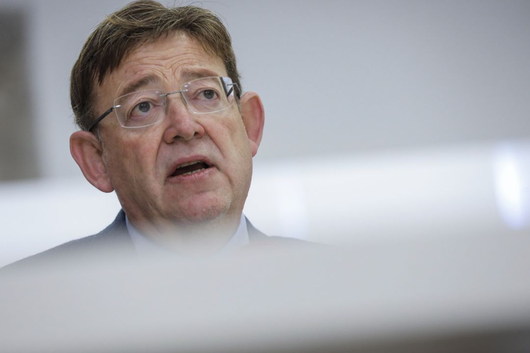 El presidente de la Generalitat valenciana, Ximo Puig, durante una entrevista para Europa Press, en Valencia, Comunidad Valenciana (España), a 19 de febrero de 2021. El presidente de la Generalitat valenciana, Ximo Puig, durante una entrevista para Europa Press, en Valencia, Comunidad Valenciana (España), a 19 de febrero de 2021.