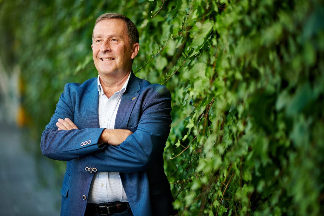Rafa Del Amo presidente de la Federación Navarra de Fútbol Rafa Del Amo presidente de la Federación Navarra de Fútbol