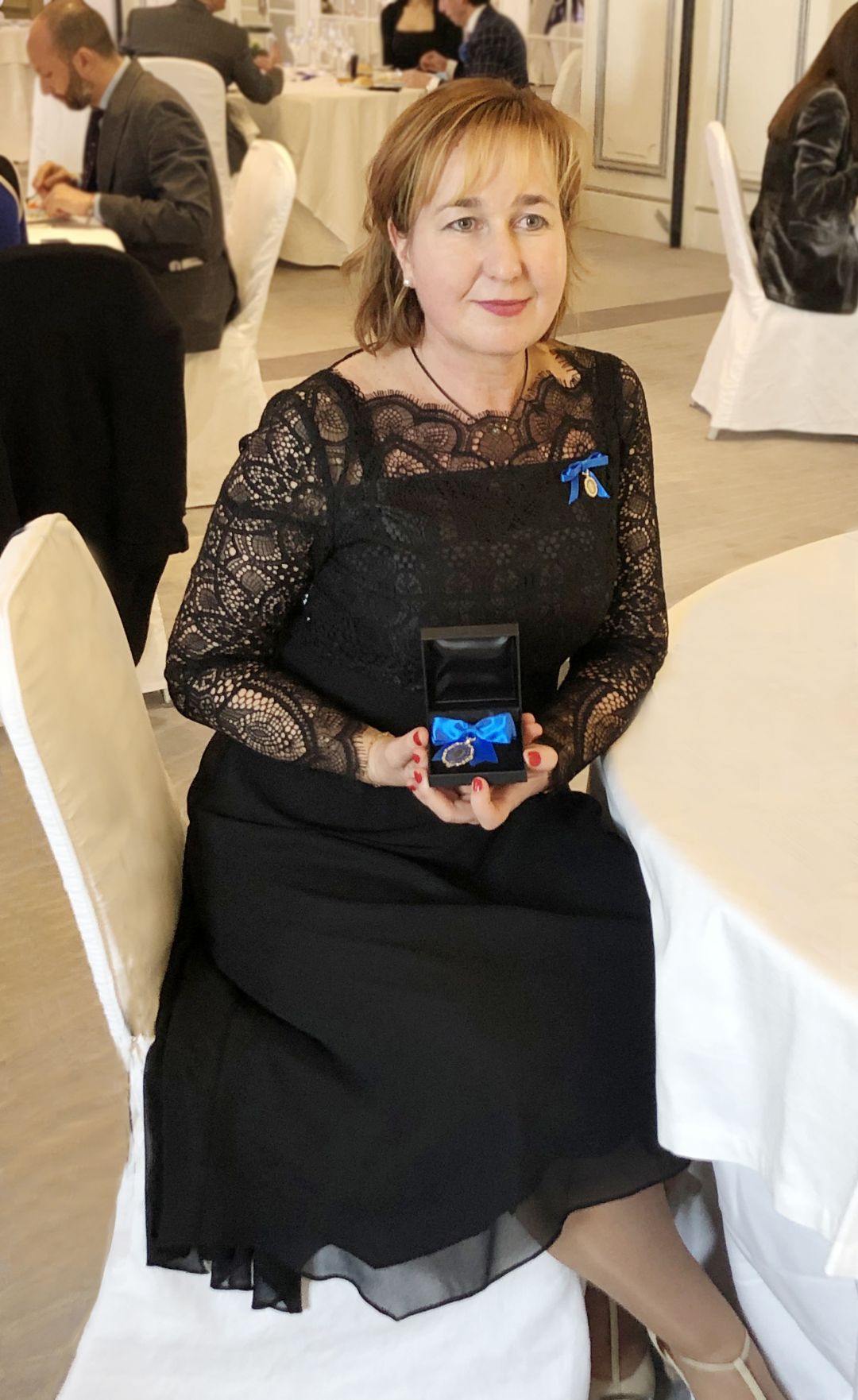 La segoviana Silvia Muñoz del Caz, gerente de El Campo, recibe la Medalla Europea al Mérito del trabajo La segoviana Silvia Muñoz del Caz, gerente de El Campo, recibe la Medalla Europea al Mérito del trabajo