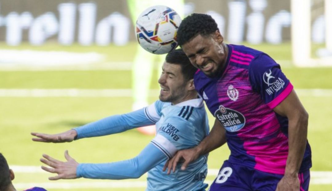 Janko en el partido ante el Celta Janko en el partido ante el Celta
