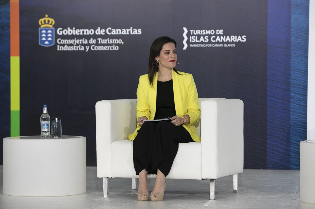 La consejera de Turismo, Industria y Comercio del Gobierno de Canarias, Yaiza Castilla La consejera de Turismo, Industria y Comercio del Gobierno de Canarias, Yaiza Castilla