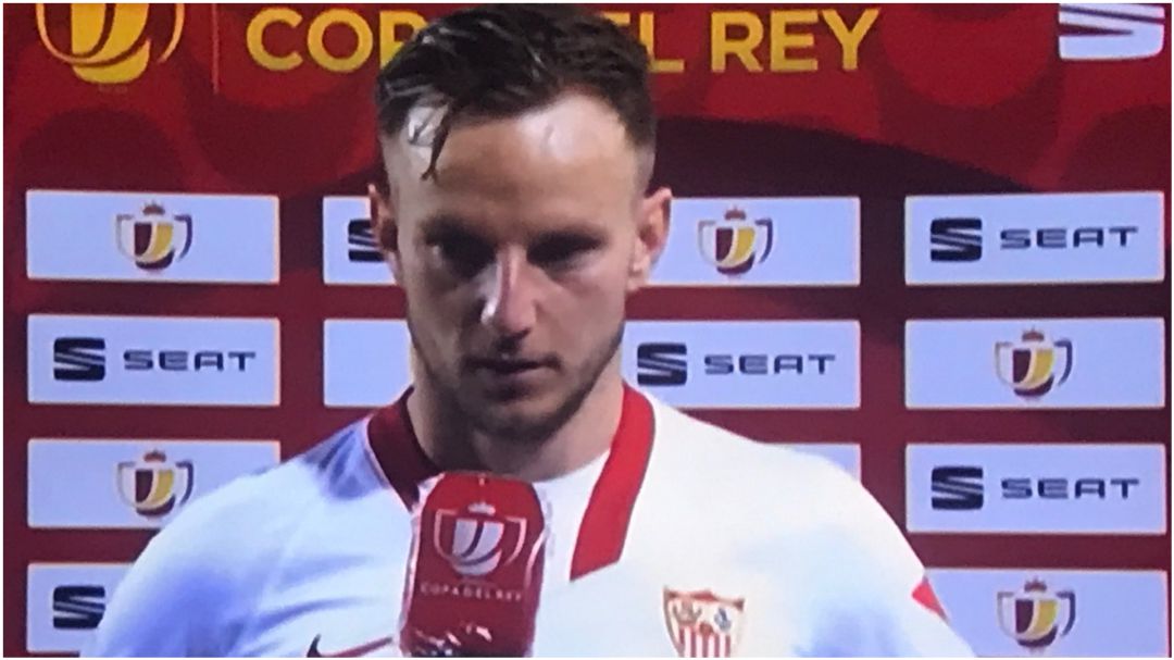 Ivan Rakitic, tras el partido Ivan Rakitic, tras el partido