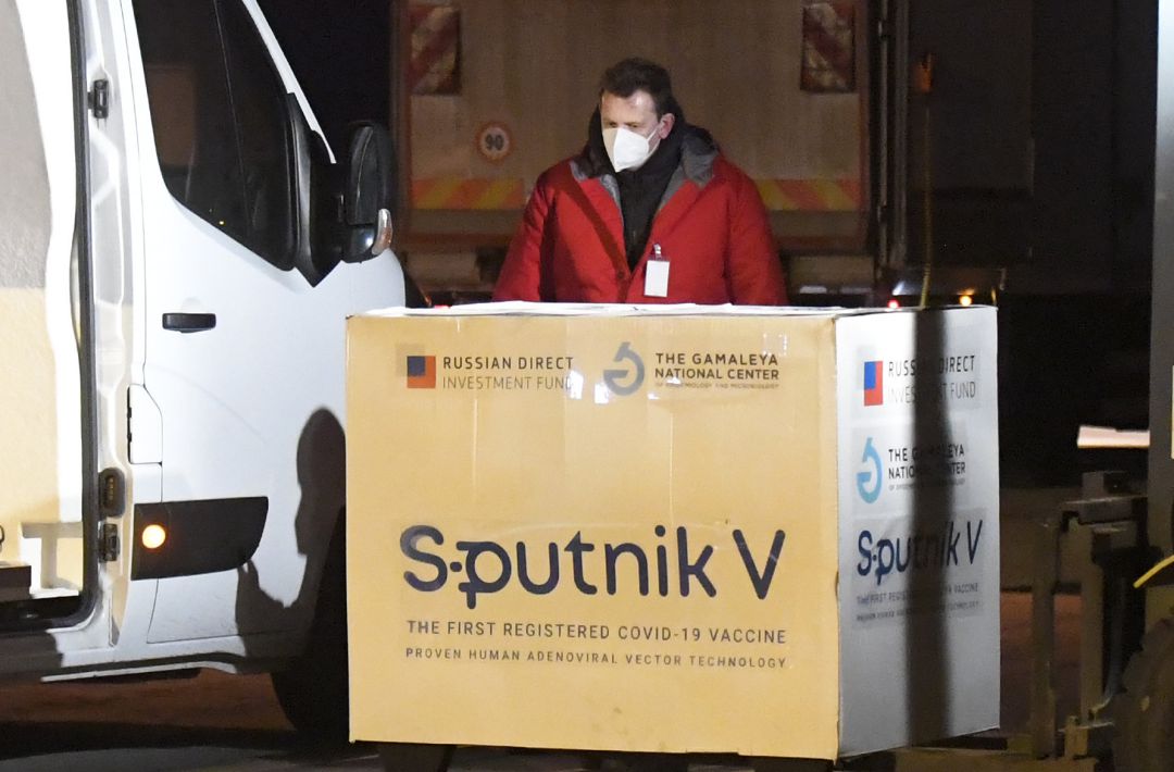 Partida la vacuna Sputnik V procedentes de Moscú. Partida la vacuna Sputnik V procedentes de Moscú.