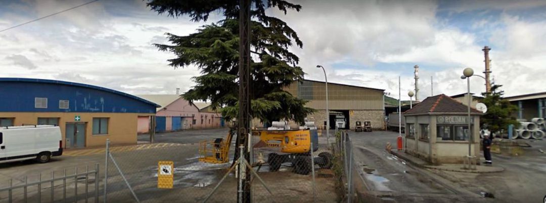 Acceso a la factoría de Santo Tomás de las Ollas Acceso a la factoría de Santo Tomás de las Ollas