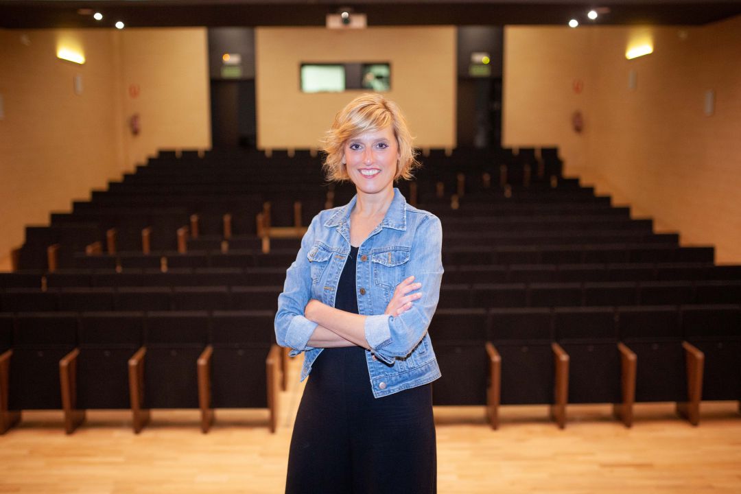 Verònica Ruiz en el Teatre del Raval Verònica Ruiz en el Teatre del Raval