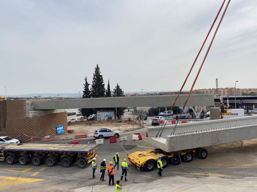 Trabajos en el tramo municipal de la obra de la Ronda Norte a la altura del Polígono Pedroche en Córdoba Trabajos en el tramo municipal de la obra de la Ronda Norte a la altura del Polígono Pedroche en Córdoba